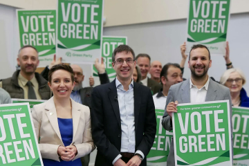 Green Party promoting 2023 election campaign